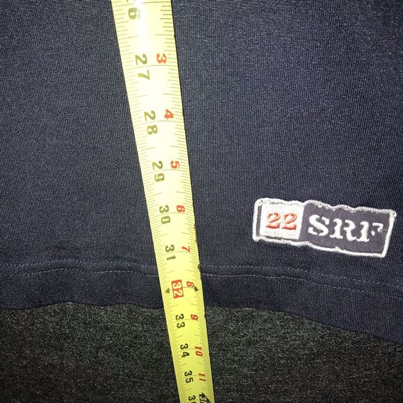 Mossimo 90s T Shirt Mens XL Crew Neck 22SRF Short Sleeve Navy Blue Vintage Heavy - Picture 9 of 9